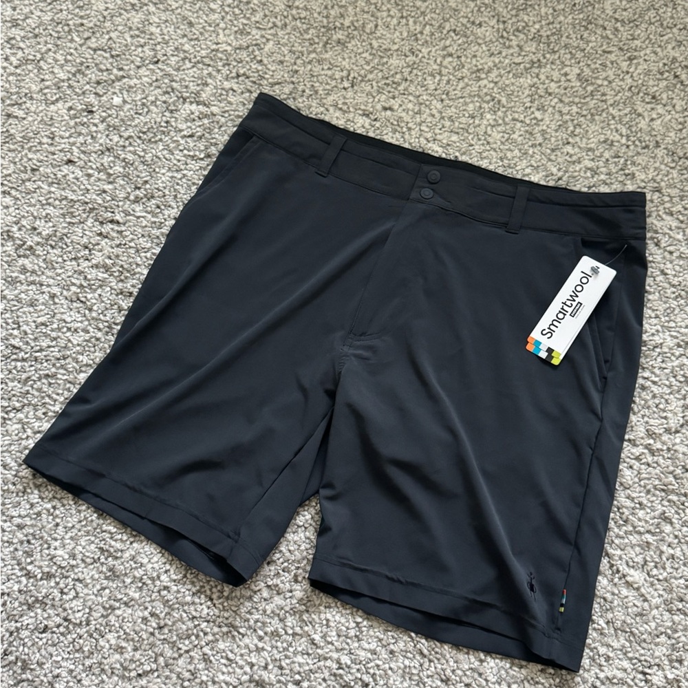 Smartwool Black Shorts